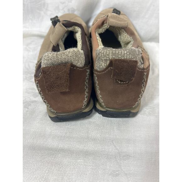 Timberland Smartwool Power Lounger Tan Brown 9 Leather Wool - Picture 8 of 8